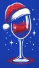 Wein Weihnachtsmütze Weinglas Winzer Weinliebhaber - Produktbild-Vorschau 3