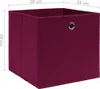 vidaXL Scatole portaoggetti 4 pz. Tessuto non tessuto Anteprima dell’immagine prodotto 4