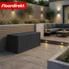 Floordirekt Gartenbox Holz-Optik wetterfeste Kissenbox 300L Produktbild-Vorschau 11