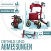 Rollator KESSER® in alluminio pieghevole, regolabile in Anteprima dell’immagine prodotto 19