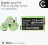 CELLONIC 1x Batterie pour Rasoirs & Tondeuses Compatible Voir les images du produit 4