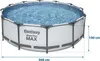 Piscine de jardin cadre 366 x 100 cm 10en1 Bestway 56418 Voir les images du produit 6
