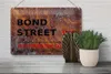 Blechschild London 30x20cm Bond Street W1 Produktbild-Vorschau 5