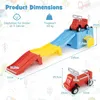 COSTWAY Up & Down Roller Coaster, erweiterbare Produktbild-Vorschau 3