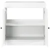 vidaXL Armario para debajo del lavabo, color blanco, 78,5 x Vista previa de la imagen del producto 4