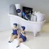 Gilde Kantensitzerfigur, Badenixe, "Becky", gepunktet, Anteprima dell’immagine prodotto 2