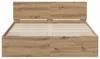 vidaXL Bettgestell mit Kopfteil Artisan-Eiche 160 x 200 cm Produktbild-Vorschau 3