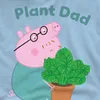 Prasátko Peppa - Tričko "Plant Dad" pro muže/dámy uni Náhled obrázku produktu 4