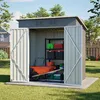 Geräteschuppen Gerätehaus Metall Gartenhaus Satteldach Produktbild-Vorschau 19