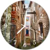 Glasuhr Wanduhr Küchenuhr Echt-Glas 30fi cm Gasse Produktbild-Vorschau 1