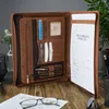 Vintage Paolo Peruzzi T-57-LB Leder Dokumententasche Produktbild-Vorschau 3