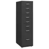 vidaXL Armoire à dossiers avec roulettes Anthracite Voir les images du produit 8