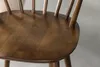 Bobby chaise de salle à manger avec accoudoirs bois mocca Voir les images du produit 9