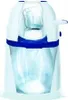 A white and blue diaper pail. Produktbild-Vorschau