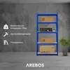 Regał do dużych obciążeń AREBOS 180x90x40 cm Niebieski | Podgląd zdjęcia produktu 3