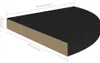 vidaXL Eck-Schweberegale 4 Stk. Schwarz 35x35x3,8 cm MDF Produktbild-Vorschau 14