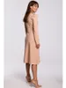 BeWear Midikleid für Frauen Moliong B162 beige XL Produktbild-Vorschau 2