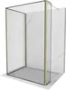 Mexen Kioto Walk-in-Duschwand 120 x 120 x 40 cm, schwarzes Produktbild-Vorschau 1