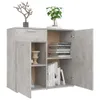 vidaXL Sideboard Betongrau 80x36x75 cm Holzwerkstoff Produktbild-Vorschau 4