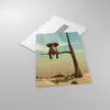 Bilder auf glas - Einteilig - Elefant sitzend Ast - 50x70cm Produktbild-Vorschau 2