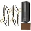 Scheren set Hundeschere mit Rundspitze Kamm Fellpflege-Set Produktbild-Vorschau 4
