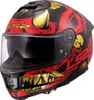 LS2 FF808 Stream II Drako Helm, schwarz/rot/gold, 2XL Produktbild-Vorschau 1