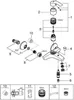 GROHE Eurosmart, Badewanne & Dusche, Hebelgriffe, 1/2", Produktbild-Vorschau 4