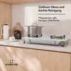 Klarstein Barzona Gaskochfeld, 2-Brenner Edelstahl & Glas, Produktbild-Vorschau 5