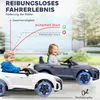 HOMCOM Kinder-Elektroauto mit Fernbedienung, Hupe, Musik, Produktbild-Vorschau 7