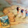 Vintage Zillertal Souvenir Souvenir Magnet mit Wanderer Produktbild-Vorschau 4