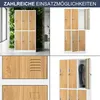 Umkleideschrank Spind IGOR 6 Abteile Etikettenhalter Produktbild-Vorschau 6
