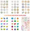 Papiertüten, 40 Stück Bunte Geschenktütenmit 84 Aufkleber Produktbild-Vorschau 5