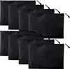 8 Stück Geldtaschen Banktasche Schwarz 23 x 18 cm Produktbild-Vorschau 1