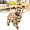 Rzeźba złotego słonia Lucky Feng Shui Figurka bogactwa Podgląd zdjęcia produktu 3