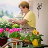 Relaxdays Litinový zvonek na dveře, motiv ptáčka, antický Náhled obrázku produktu 5