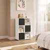 WOLTU Bücherregal Bücherschrank Standregal, mit 3 Türen, 6 Produktbild-Vorschau 4