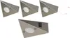 4er Set LED-Unterbauleuchte 4,8 Watt LED Modul 3000K Produktbild-Vorschau 1