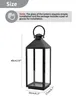 Grande lampada da esterno di 48 cm, ideale per giardino e Anteprima dell’immagine prodotto 3