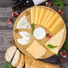 Piatti da pizza Relaxdays, set da 2, bambù, Ø 32 cm, Anteprima dell’immagine prodotto 5