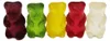 Orsetti di gelatina alla frutta Yummi Yummi multicolore Anteprima dell’immagine prodotto 2