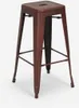 sgabello da bar in metallo dal design industriale 78cm in Anteprima dell’immagine prodotto 1
