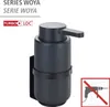 Dávkovač mýdla WOYA, černý, nástěnný, 250 ml, WENKO Náhled obrázku produktu 12