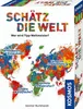 The image shows the front and side of a board game box with a colorful world map illustration. Náhled obrázku produktu
