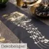 Tischläufer Vlies Musik Notenschlüssel 30 cm x 5m - Schwarz Produktbild-Vorschau 3