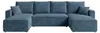 AMBER U Ecksofa U-Form 305x140 cm Cord Schlafsofa Produktbild-Vorschau 3