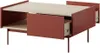 Couchtisch COLOR ROT 97 cm Kaffetisch mit Schubladen Produktbild-Vorschau 4