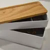 Yamazaki Rin Aufbewahrungsbox Kunststoff/Holz weiß Produktbild-Vorschau 13