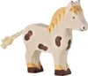 Holztiger Holz Pony Spielfigur - handgefertigtes Spielzeug Produktbild-Vorschau 1