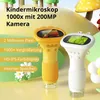 Kindermikroskop 1000x mit 200MP Kamera – LED Display & Produktbild-Vorschau 1