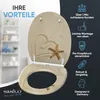 SANILO® WC-Sitz mit Absenkautomatik und Schnellverschluss Produktbild-Vorschau 2
